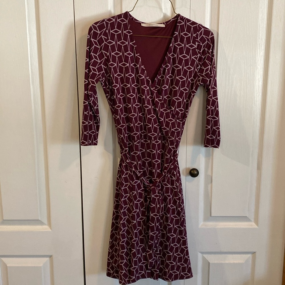 Cross body dress